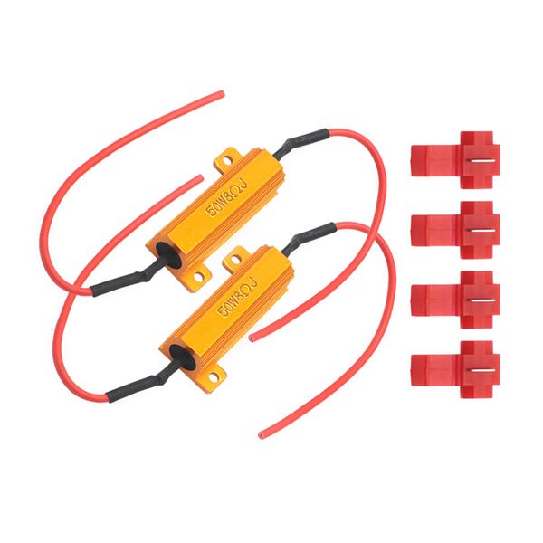 2 x 50w 8ohm load resistor fix led bulb fast hyper flasher turn signal blinks for auto turn signal parking led lighting lamp
2 x 50w 8ohm load resistor fix led bulb fast hyper flasher turn signal blinks for auto turn signal parking led lighting lamp