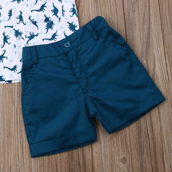 toddler baby boys kids summer clothes short sleeve dinosaur print t-shirt + shorts pants outfits set, White
toddler baby boys kids summer clothes short sleeve dinosaur print t-shirt + shorts pants outfits set, White