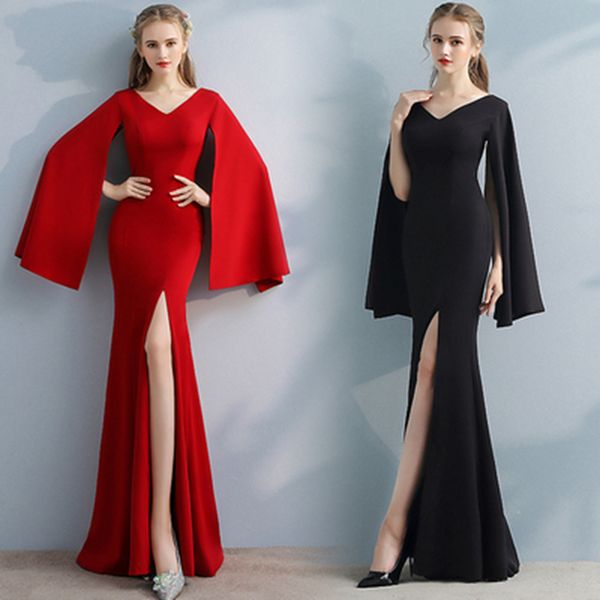 toast clothing temperament long skirt 2020 autumn and winter fish tail long noble and elegant evening dress banquet dress was thin female, White;black
toast clothing temperament long skirt 2020 autumn and winter fish tail long noble and elegant evening dress banquet dress was thin female, White;black