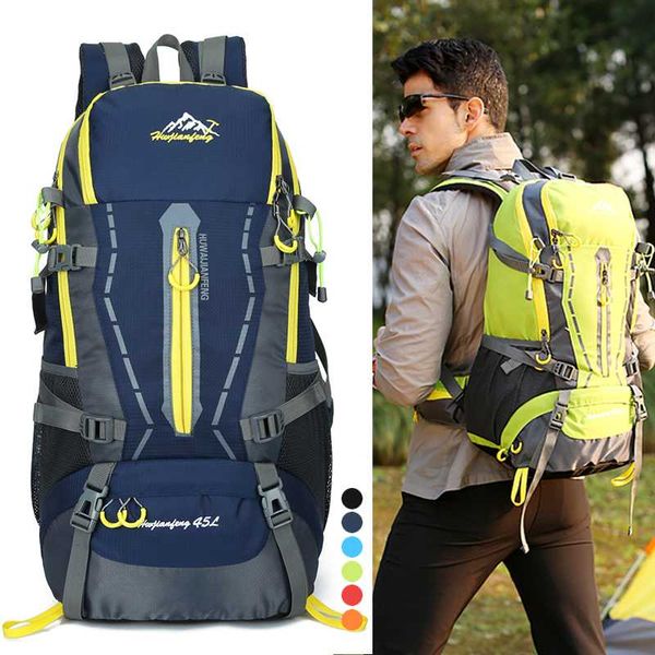 45l travel backpack male outdoor camping hiking climbing backpack waterproof sports trekking rucksack bag for men women
45l travel backpack male outdoor camping hiking climbing backpack waterproof sports trekking rucksack bag for men women
