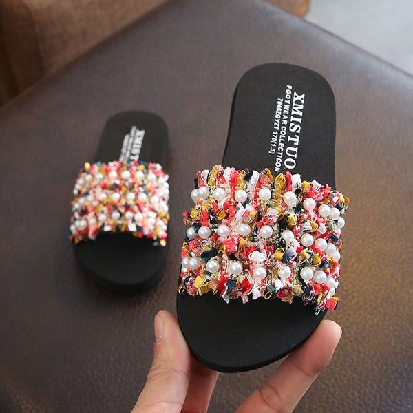 xmistuo parent-child size girl cute colorful pearl decoration beach vacation soft slippers student outdoor leisure slippers, Black;grey
xmistuo parent-child size girl cute colorful pearl decoration beach vacation soft slippers student outdoor leisure slippers, Black;grey