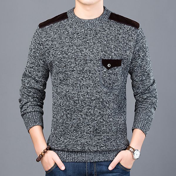 new fashion sweater men's round neck large size solid color casual middle-aged thin section spring and autumn bottoming swea, White;black
new fashion sweater men's round neck large size solid color casual middle-aged thin section spring and autumn bottoming swea, White;black