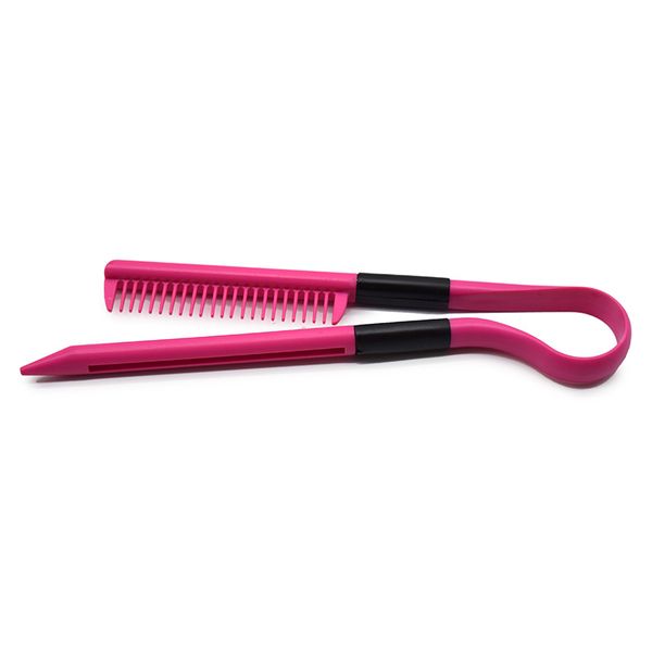 portable splint comb plastic v type hair straightener hairdressing styling tool for women men back combing root teasing adding volume, Silver
portable splint comb plastic v type hair straightener hairdressing styling tool for women men back combing root teasing adding volume, Silver
