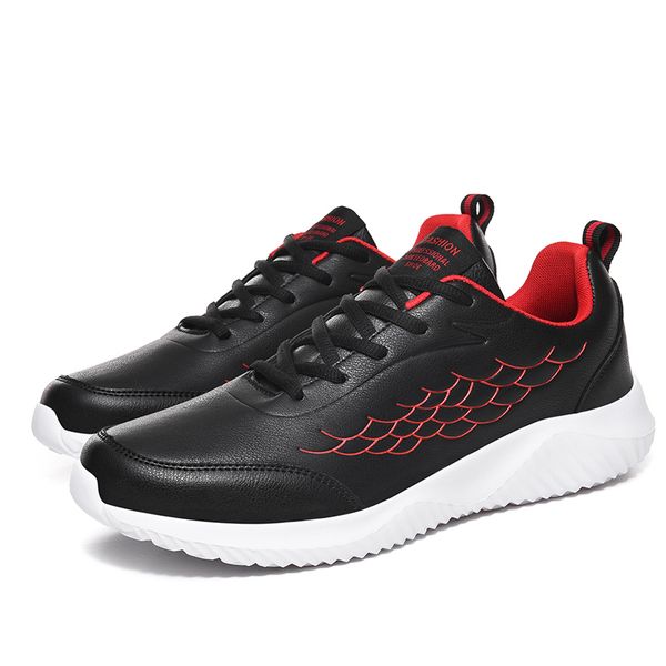 size 39-44 run mens running shoes black white red leather sport shoes mens trainers sneakers homemade brand made in china
size 39-44 run mens running shoes black white red leather sport shoes mens trainers sneakers homemade brand made in china