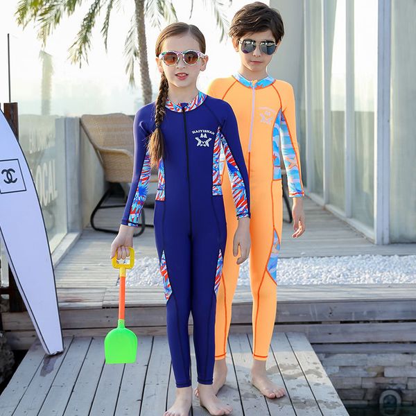 children's swimsuit long sleeve trousers sun protection warmth protection diving surfing suit boys and girls' one piece swimsuit
children's swimsuit long sleeve trousers sun protection warmth protection diving surfing suit boys and girls' one piece swimsuit