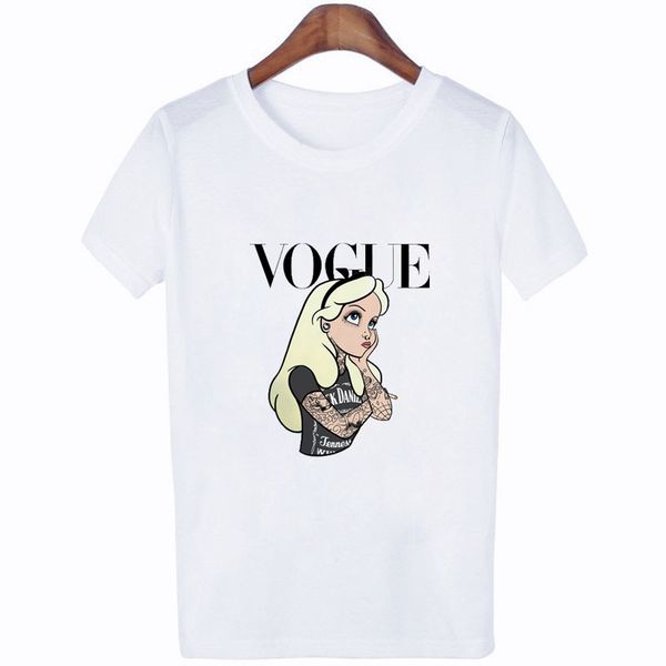 punk princess printed t shirt fashion women t-shirt funny harajuku short sleeve casual tees, White
punk princess printed t shirt fashion women t-shirt funny harajuku short sleeve casual tees, White