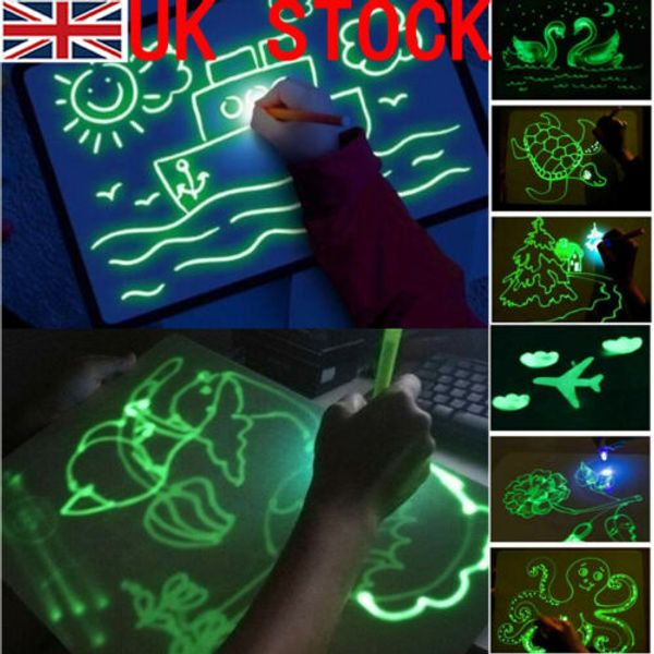 educational draw with light fun and developing toy magic draw kids gifts new