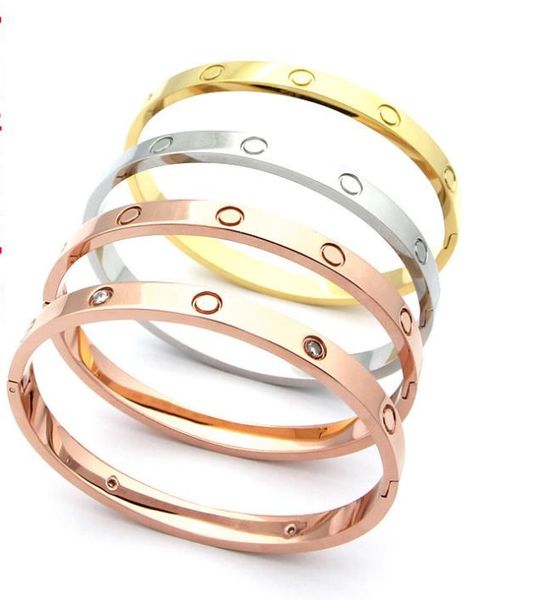 bangle titanium steel women's bangle men's and women's threaded bangle, Golden;silver
bangle titanium steel women's bangle men's and women's threaded bangle, Golden;silver