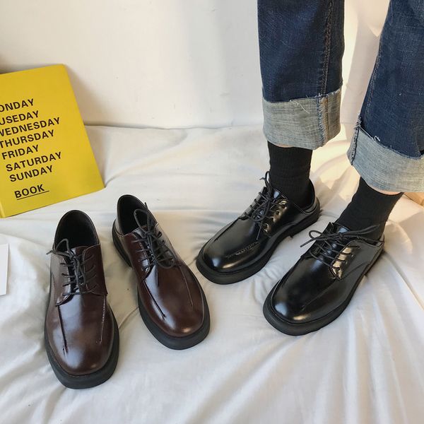 all-match flat black shoes for women casual female sneakers round toe british style shallow mouth oxfords women's autumn flats
all-match flat black shoes for women casual female sneakers round toe british style shallow mouth oxfords women's autumn flats