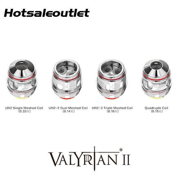 

Uwell Valyrian II UN2 замена головки катушки одноместный / двойной / тройной / четырехместный для Valyrian II 2 бак 100% оригинал