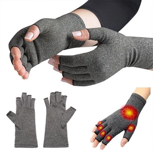 1 pair women men cotton elastic hand arthritis joint pain relief gloves therapy open fingers compression gloves 3 sizes, Black;red
1 pair women men cotton elastic hand arthritis joint pain relief gloves therapy open fingers compression gloves 3 sizes, Black;red