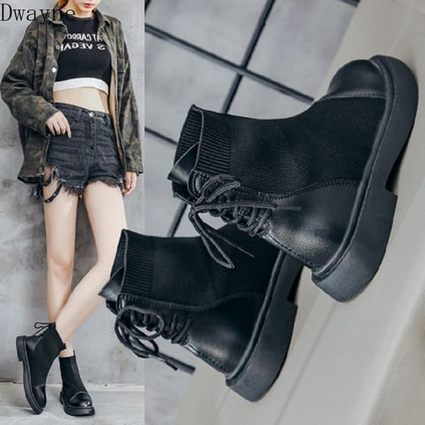 handsome black boots female 2019 new autumn wild short boots fashion socks single female
handsome black boots female 2019 new autumn wild short boots fashion socks single female