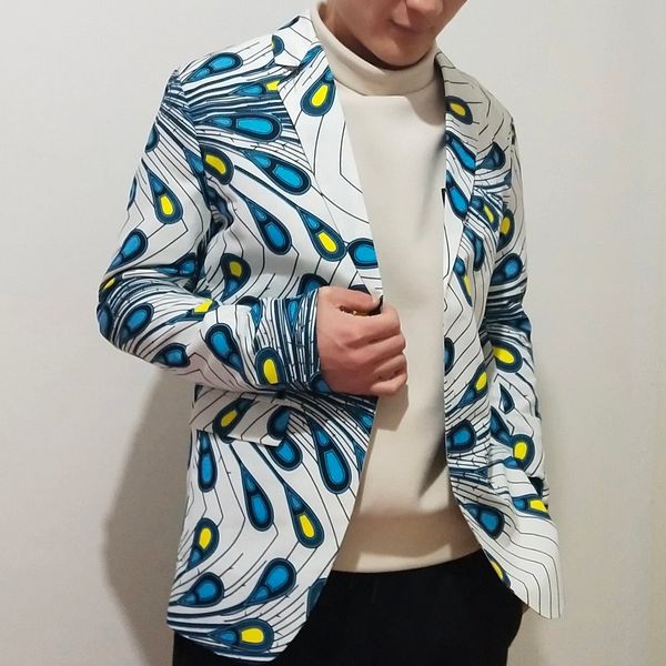 men's blazer african clothing custom made ankara outfit fashion dashiki print groom suit jackets plus size, White;black
men's blazer african clothing custom made ankara outfit fashion dashiki print groom suit jackets plus size, White;black