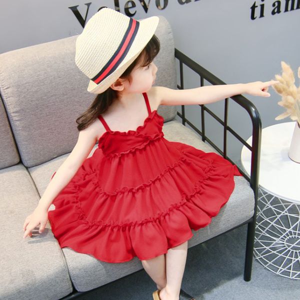 toddler baby kids girls solid cotton blend ruffles ruched slip dress casual fashion clothes, Red;yellow
toddler baby kids girls solid cotton blend ruffles ruched slip dress casual fashion clothes, Red;yellow