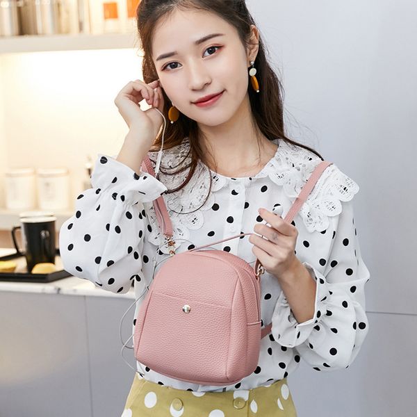 korean version of the new women's mini backpack fashion mini backpack women's small 
korean version of the new women's mini backpack fashion mini backpack women's small