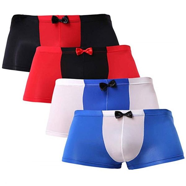 mens briefs silk underwear smooth trunks bikini male boxer briefs fashion underwear bow loose size -2xl b151, Black;white
mens briefs silk underwear smooth trunks bikini male boxer briefs fashion underwear bow loose size -2xl b151, Black;white
