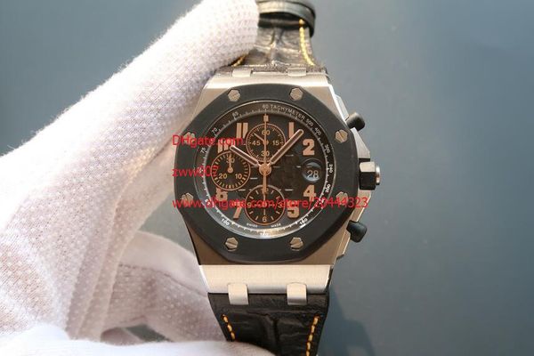factory supplier quality mens quartz chronograph casual watch 42mm leather strap bands men's sport wrist watches black dial, Slivery;brown
factory supplier quality mens quartz chronograph casual watch 42mm leather strap bands men's sport wrist watches black dial, Slivery;brown
