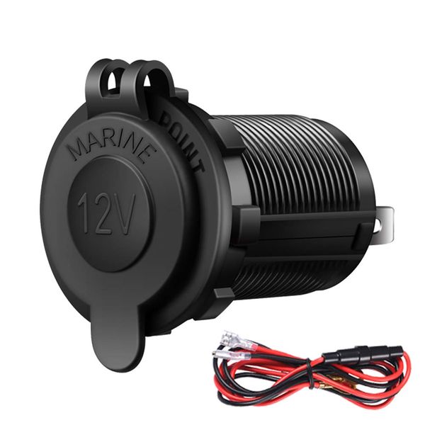 diy car cigarette lighter socket car marine motorcycle atv rv power outlet receptacle 12v-24v 60cm wire waterproof
diy car cigarette lighter socket car marine motorcycle atv rv power outlet receptacle 12v-24v 60cm wire waterproof