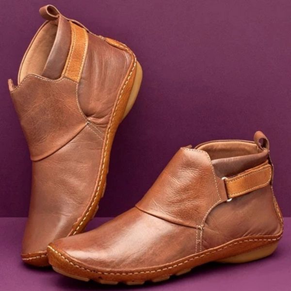 women winter snow boots genuine leather ankle spring soft flat shoes woman short brown boots 2019 for women slip-on, Black
women winter snow boots genuine leather ankle spring soft flat shoes woman short brown boots 2019 for women slip-on, Black