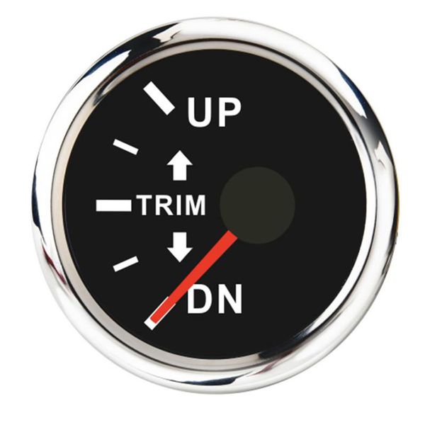 up-dn boat trim gauge - marine boat trim tilt indicator 0-190ohm, waterproof, black - left display
up-dn boat trim gauge - marine boat trim tilt indicator 0-190ohm, waterproof, black - left display