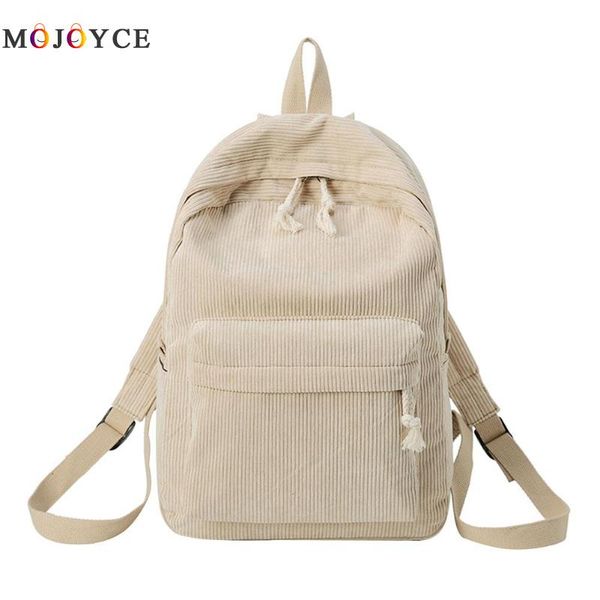 casual women corduroy backpack preppy style solid color student shoulder travel school backpack
casual women corduroy backpack preppy style solid color student shoulder travel school backpack