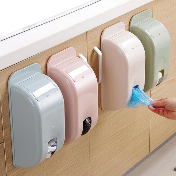 2017 home plastic wall mount carrier bag storage container holder organizer 68