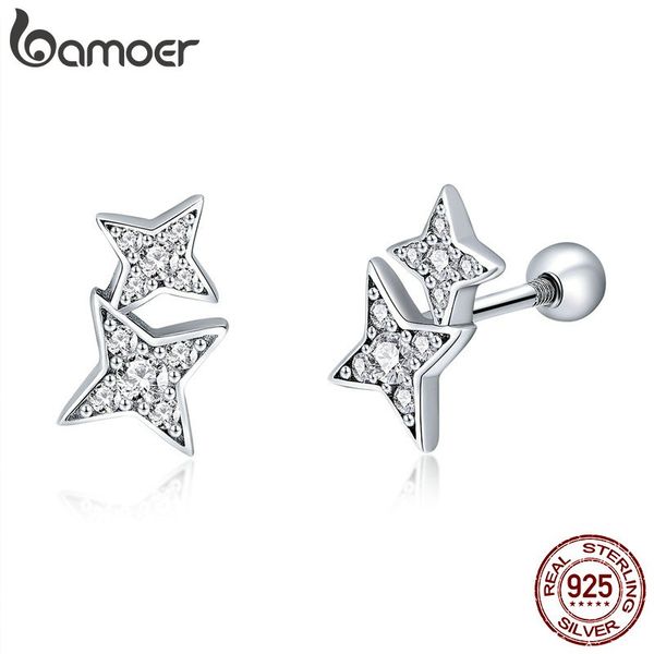bamoer 100% стерлингового серебра 925 сверкающая звезда метеор световой кристалл серьги стержня для женщин мода серебряные ювелирные изделия, Golden;silver
bamoer 100% стерлингового серебра 925 сверкающая звезда метеор световой кристалл серьги стержня для женщин мода серебряные ювелирные изделия, Golden;silver