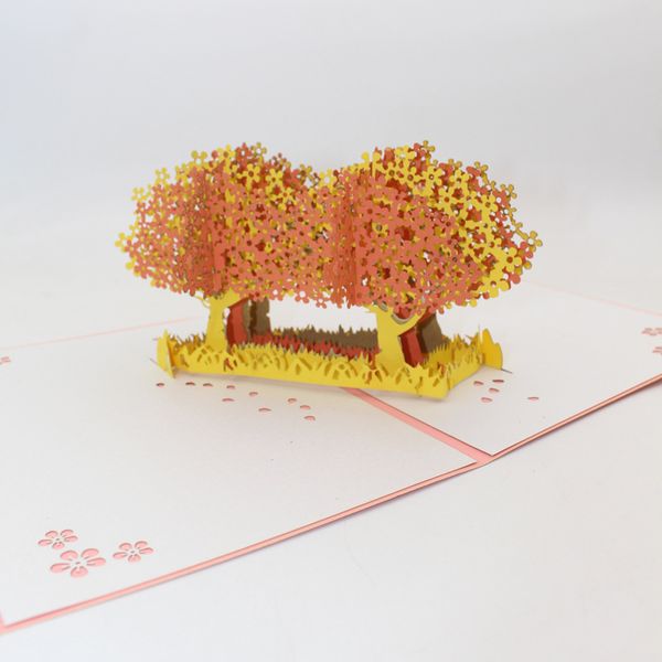 new wedding invitations 3d sakura tree birthday postcard valentine's day gift lovers greeting cards
new wedding invitations 3d sakura tree birthday postcard valentine's day gift lovers greeting cards