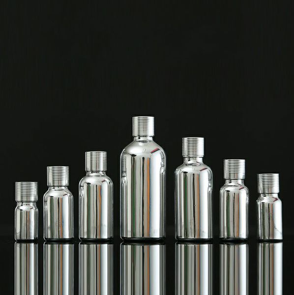 50pcs 5ml-50ml electroplated silver sealing cover / essential oil bottle perfume lotion cosmetic packaging glass empty bottle
50pcs 5ml-50ml electroplated silver sealing cover / essential oil bottle perfume lotion cosmetic packaging glass empty bottle