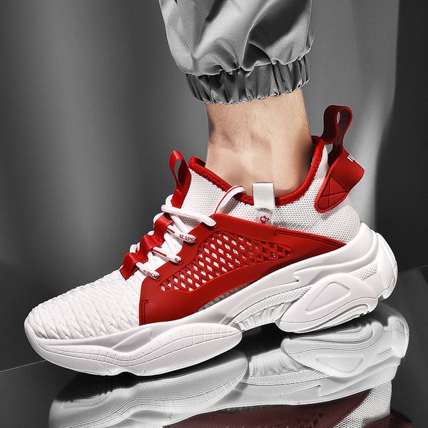 fashion men's chunky sneakers lace-up men casual shoes platform shoes men running sneakers breathable male footwear
fashion men's chunky sneakers lace-up men casual shoes platform shoes men running sneakers breathable male footwear