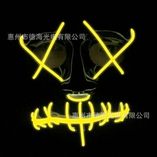 trendy cool cool light el luminous mask double-line fork eye black hip hop single fork custom party dance mask
trendy cool cool light el luminous mask double-line fork eye black hip hop single fork custom party dance mask