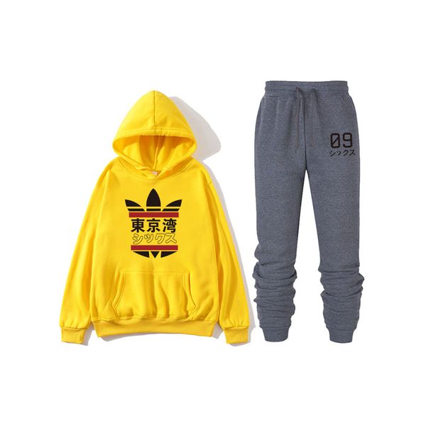 2019 fashion japanese new tokyo bay men and women hooded sweatshirt + sports pants autumn and winter printing sports suit, Black
2019 fashion japanese new tokyo bay men and women hooded sweatshirt + sports pants autumn and winter printing sports suit, Black