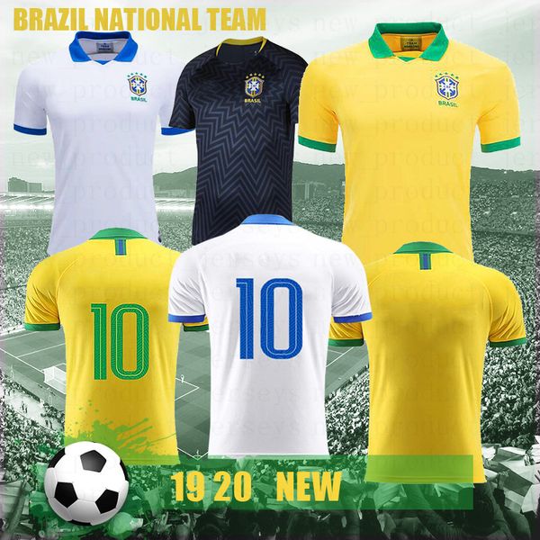 player version brazil soccer jerseys 10 jrneyma pele ronaldinho coutonho g.jesus custom brazilian home yellow white football shirt 2020 new, Black;yellow
player version brazil soccer jerseys 10 jrneyma pele ronaldinho coutonho g.jesus custom brazilian home yellow white football shirt 2020 new, Black;yellow