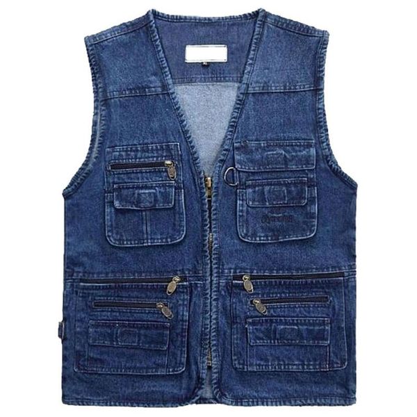 denim vest men's jacket sleeveless casual waistcoat blue jeans coat slim fit male jacket cowboy pockets vest plus size 5xl, Black;white
denim vest men's jacket sleeveless casual waistcoat blue jeans coat slim fit male jacket cowboy pockets vest plus size 5xl, Black;white