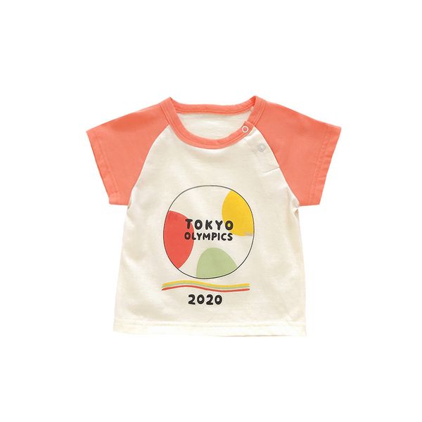 2020 summer kids t-shirt baby, Blue