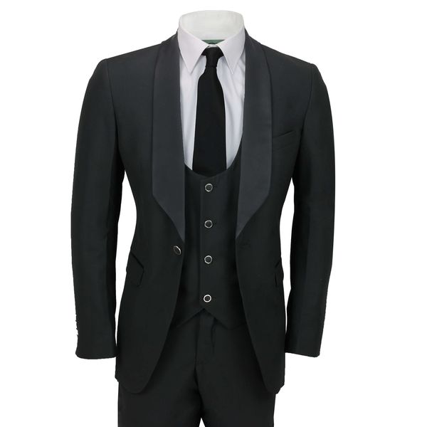 charcoal grey groom tuxedos shawl lapel men wedding tuxedos popular men business dinner prom blazer 3 piece suit(jacket+pants+tie+vest) 1051, Black;gray
charcoal grey groom tuxedos shawl lapel men wedding tuxedos popular men business dinner prom blazer 3 piece suit(jacket+pants+tie+vest) 1051, Black;gray