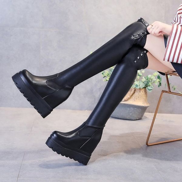 winter women high heels dress over-the-knee boots women shoes fashion increase within party snow botas mujer zapatos, Black
winter women high heels dress over-the-knee boots women shoes fashion increase within party snow botas mujer zapatos, Black