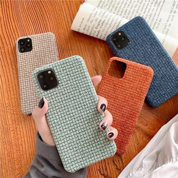flannel plaid cloth phone case for iphone 11 pro xr xs max plush candy solid color cases for iphone 7 6 8 plus
flannel plaid cloth phone case for iphone 11 pro xr xs max plush candy solid color cases for iphone 7 6 8 plus