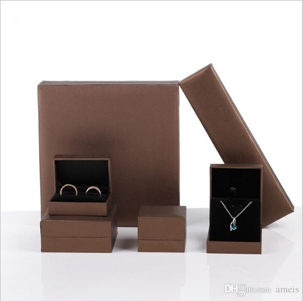 leatherette paper jewelry packaging & display ring box brown jewellry box bracelet necklace holder case for jewelry exhibitor ing, Black;white
leatherette paper jewelry packaging & display ring box brown jewellry box bracelet necklace holder case for jewelry exhibitor ing, Black;white