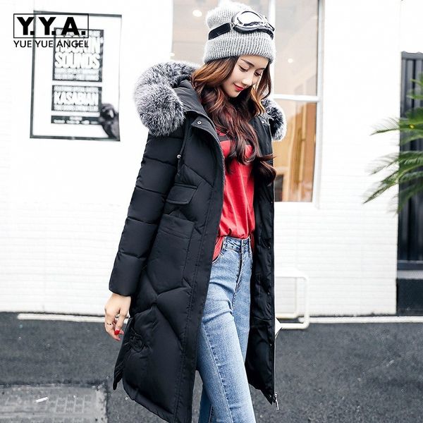 women's down & parkas winter slim fit fashion solid womens long hooded outwear casual pocket zipper coats female plus size m-3xl, Black
women's down & parkas winter slim fit fashion solid womens long hooded outwear casual pocket zipper coats female plus size m-3xl, Black