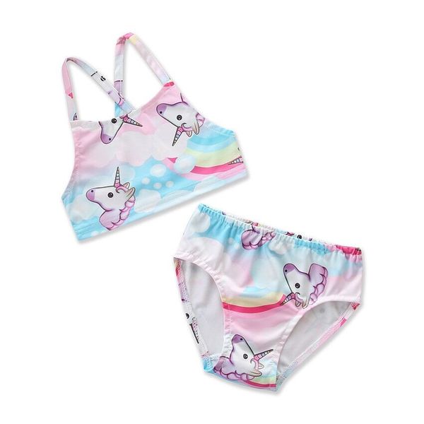 2018 ins new kid baby girls unicorn beachwear bathsuit 2pc suit swimwear children swimsuit cartoon clothes, White
2018 ins new kid baby girls unicorn beachwear bathsuit 2pc suit swimwear children swimsuit cartoon clothes, White