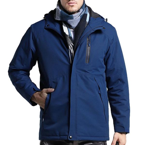 winter new intelligent constant temperature heating clothes outdoor jacket usb charging one button heating cotton clothes, Blue;black 
winter new intelligent constant temperature heating clothes outdoor jacket usb charging one button heating cotton clothes, Blue;black