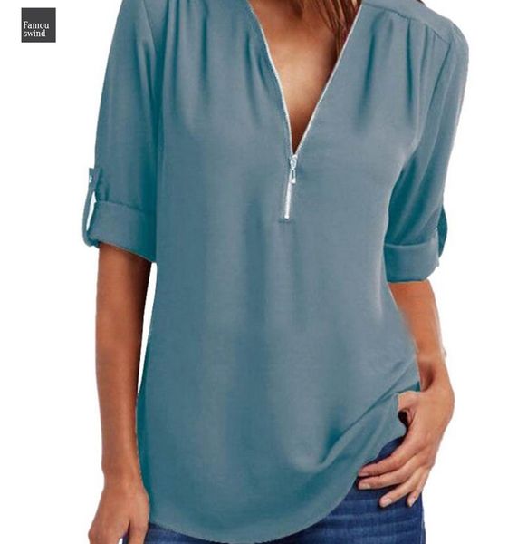 shirts blouses short sleeve women v neck solid womens tee casual shirts female clothes plus size, White
shirts blouses short sleeve women v neck solid womens tee casual shirts female clothes plus size, White