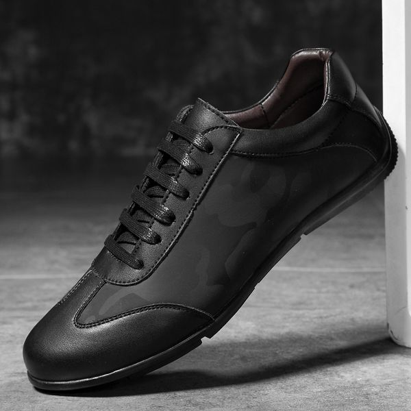 men shoes fashion male sneakers lace up casual outdoor breathable comfortable genuine leather men shoes man footwear n5, Black
men shoes fashion male sneakers lace up casual outdoor breathable comfortable genuine leather men shoes man footwear n5, Black