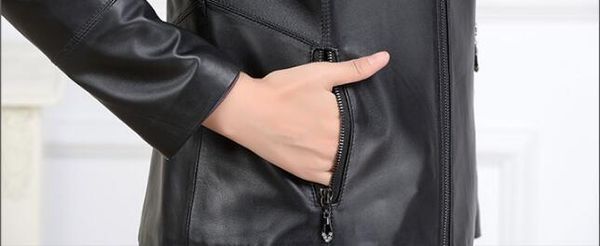 100% real sheepskin leather coat women spring autumn plus size 5xl jackets jaqueta de couro feminina 2020 219 mf515, Black
100% real sheepskin leather coat women spring autumn plus size 5xl jackets jaqueta de couro feminina 2020 219 mf515, Black