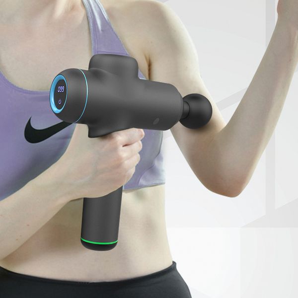 male and female muscle relaxation massager with massage gun vibration fascia gun design noise reduction fitness equipment
male and female muscle relaxation massager with massage gun vibration fascia gun design noise reduction fitness equipment