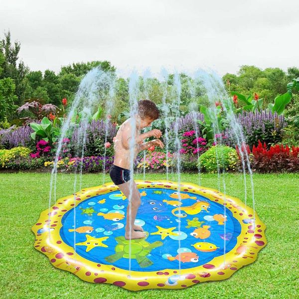 110см kid надувные всплеск play pool fun воды игра ороситель мат yard лето пвх мини круглый спрей плавательный бассейн a50
110см kid надувные всплеск play pool fun воды игра ороситель мат yard лето пвх мини круглый спрей плавательный бассейн a50
