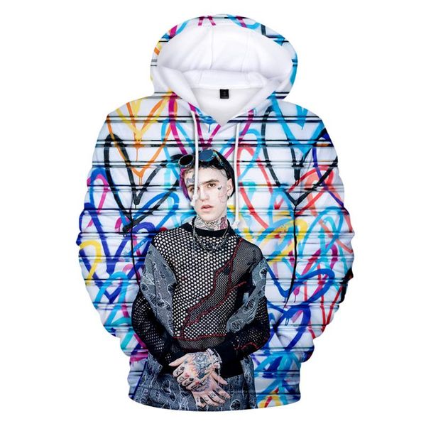 men's hoodies & sweatshirts casual lil.peep print 3d hoodie harajuku pullover men women autumn sweatshirt lil peep, Black
men's hoodies & sweatshirts casual lil.peep print 3d hoodie harajuku pullover men women autumn sweatshirt lil peep, Black
