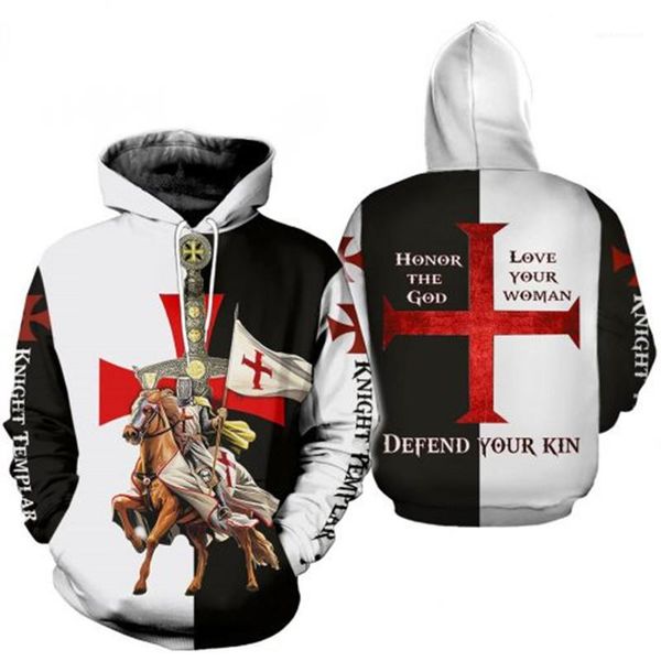 knights templars mens hoodies long sleeve fashion hooded teenager sweatshirts spring male designer clothing, Black 
knights templars mens hoodies long sleeve fashion hooded teenager sweatshirts spring male designer clothing, Black