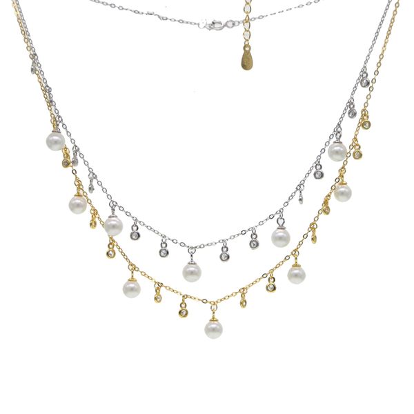 100% 925 sterling silver freshwater pearl charming choker necklace gold filled women bijoux drip cz statement fine jewelry
100% 925 sterling silver freshwater pearl charming choker necklace gold filled women bijoux drip cz statement fine jewelry